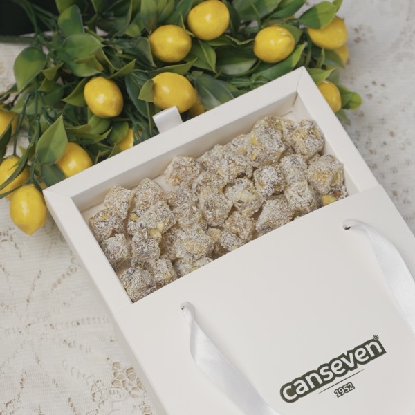 Limonlu Çifte Kavrulmuş Lokum